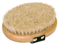 Szczotka dla konia Brush&Co, ze szlufką, miękka, drewniana, 13 cm, Covalliero