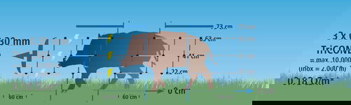 Siatka do ochrony przed dzikami WildNet, 50 m x 90 cm, Kerbl