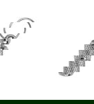 Adresówka zamykana, srebrna, 22 mm, Kerbl