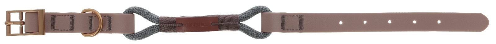 Obroża dla psa Monte Carlo, 45 - 65 cm x 25 mm, szaro-brązowa, Kerbl