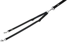Smycz dla psa Miami rozdzielacz, 40 - 70 cm x 20 mm, czarna, Kerbl