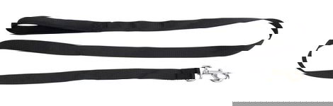 Smycz dla psa Miami z uchwytem typu SoftGrip, 180 cm x 25 mm, czarna, Kerbl