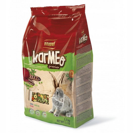 Karmeo Premium Karma Pełnoporcjowa Dla Królika Vitapol 2,5 kg