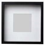 IKEA SANNAHED Ramka czarna 25x25 cm - elegancka oprawa zdjęć