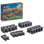 LEGO City 60205 - Tory Kolejowe, Zestaw Rozszerzający Kolejową Sieć LEGO