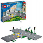 LEGO City 60304 - Płyty Drogowe, Zestaw Rozbudowujący Miasto LEGO
