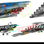 LEGO City 60423: Tramwaj Miejski ze Stacją - Miejska Przygoda na Torach!