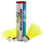 Lotki nylonowe YONEX Mavis 2000 żółte - 6 sztuk