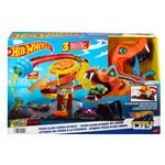Tor Zjeżdżalnia Hot Wheels + Autko - Kobra Arena Zestaw HTN81