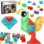 Świecące Klocki Magnetyczne 3D - Magia Konstruowania w Nowym Wymiarze