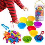 Pojazdy Edukacyjne Nauka Liczenia Montessori 36el.
