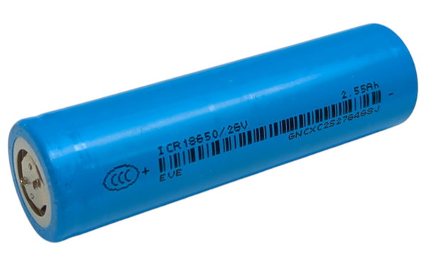 Akumulator Ogniwo EVE ICR18650 26V 2550mAh 7.65A Li-ion