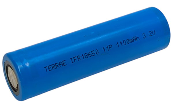 Akumulator Ogniwo LiFePO4 / Li-Ion TerraE IFR18650 11P 1100mAh 3.2V