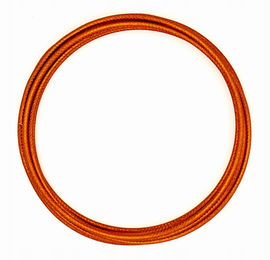 DRUCIK DRUCIK FLORYSTYCZNY ALUMINIOWY DO BUKIETU KARBOWANY MIEDZIANY 2M