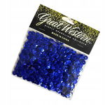 CEKINY CIEMNY NIEBIESKI DEKORACYJNE DO OZDABIANIA 6MM 14G