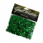 CEKINY CIEMNY ZIELONY DEKORACYJNE DO OZDABIANIA 6MM 14G