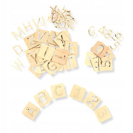 ALFABET I CYFERKI ZESTAW DREWNIANY UKŁADANKA FORMATKA SZLACZKI MONTESSORI