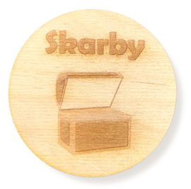 DREWNIANA PLAKIETKA TABLICZKA NA SZUFLADĘ PUDEŁKO DECOUPAGE PLAKIETKI 1SZT