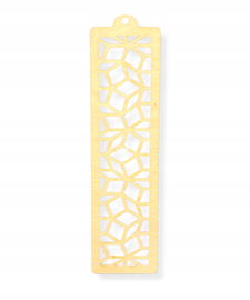 ZAKŁADKA DO KSIĄŻKI DREWNIANA BAZA AŻUR AŻUROWA DECOUPAGE SKLEJK DEKOR 15CM