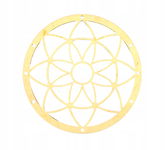 BAZA OBRĘCZ DO ŁAPACZA SNÓW MANDALA AŻUR 18CM KWIAT