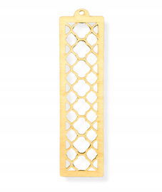 ZAKŁADKA DO KSIĄŻKI DREWNIANA BAZA AŻUR AŻUROWA DECOUPAGE SKLEJK DEKOR 15CM