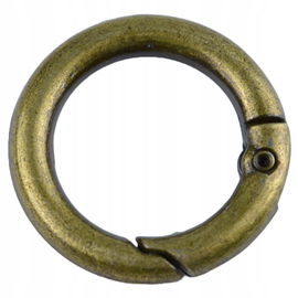 KÓŁKO OTWIERANE SZEKLA KARABIŃCZYK OKRĄGŁY 20MM - ANTYCZNE