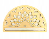 DREWNIANA PÓŁMANDALA BAZA DO MAKRAMY MANDALA 20CM