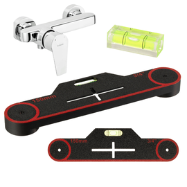 SZABLON WZORNIK DO POZIOMOWANIA KRZYWEK KRANU BATERII PRYSZNICOWEJ 150mm