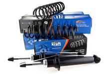 KRAFT AMORTYZATORY SPRĘŻYNY TYŁ BMW 5 E39 530 535 540