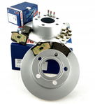 BOSCH TARCZE + KLOCKI TYLNE VW PASSAT B5 / FL TYŁ