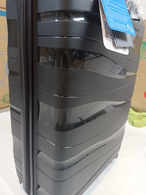 KONO Elegancka Walizka Kabinowa Polipropylen K2092L-BK 44l czarna