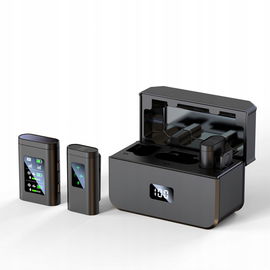 2x PROFESJONALNY MIKROFON BEZPRZEWODOWY KRAWATOWY USB-C / LIGHTNING + ETUI