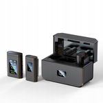 2x PROFESJONALNY MIKROFON BEZPRZEWODOWY KRAWATOWY USB-C / LIGHTNING + ETUI
