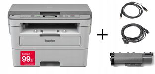 MFP (mono) Brother DCP-B7520DW DUPLEX WIFI KABEL USB I TONER