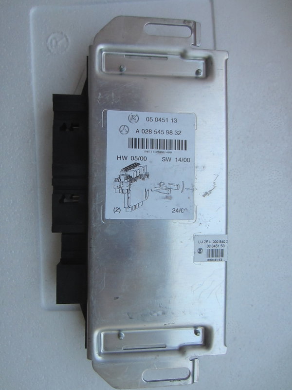 S-klasse LK 05045113 A265459832 MC68HC705X3E Mercedes Benz modul SAM klasa S