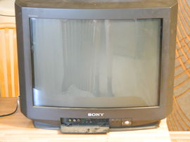 TV sony trinitron KV-21X5K stary telewizor kineskopowy analogowy niesprawny
