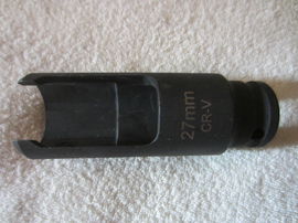 Klucz do cewki wtryskiwacza wtrysku 27mm z okienkiem 1/2" Cr-V chrome vanadium