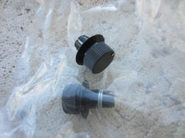 Eltra Diora Julia-stereo galka nasadka nakladka pokretlo czarne male PRL retro