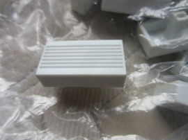 Eltra Diora radio sniezka R-206 R206 przycisk nasadka klawisz bialy dlugi PRL