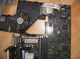 plyta glowna motherboard mobo IBM dwuprocesorowa dual CPU 4x PCI 2x ISA Slot1