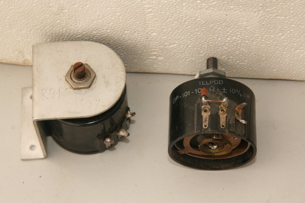 potencjometr drutowy telpod DP101 DP-101 10kom 10% 2W retro PRL vintage