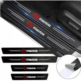 Naklejki ochronne na progi samochodu. Mazda.