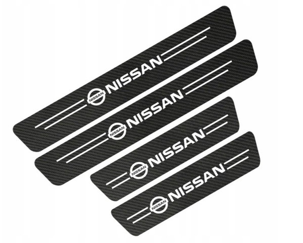 Naklejki ochronne na progi samochodu. Nissan.