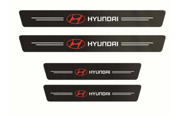 Naklejki ochronne na progi samochodu. HYUNDAI.
