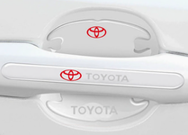 Naklejki ochronne na klamkę Toyota