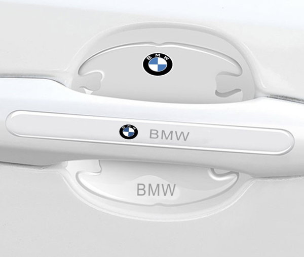Naklejki ochronne na klamkę BMW
