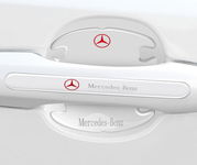 Naklejki ochronne na klamkę Mercedes