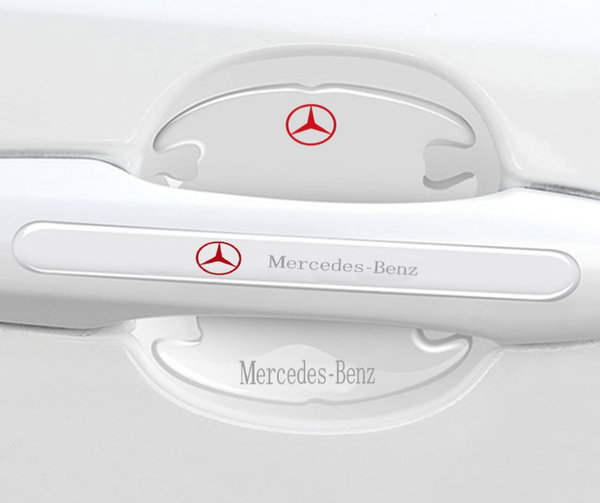Naklejki ochronne na klamkę Mercedes