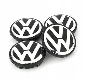 Zestaw 4 dekieli na felgi VW - 65 mm.