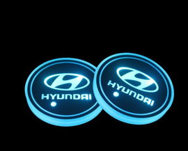 Świecące podstawki LED pod kubek Hyundai